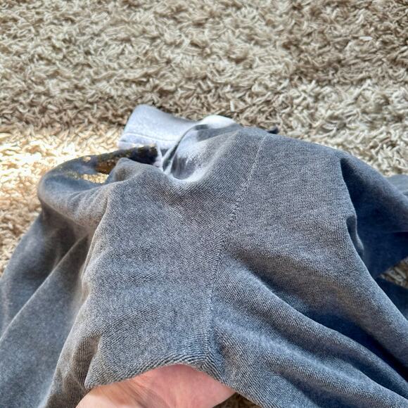 Juicy Couture Gray Sweatpants Velour Pants Y2K Women’s Size M - Picture 11 of 13